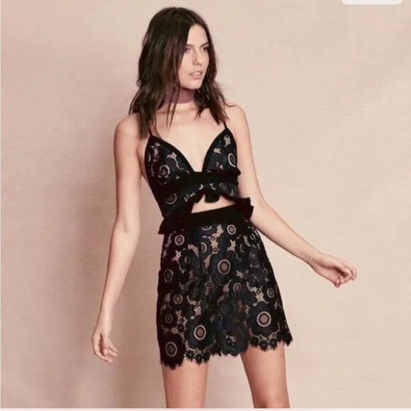 For Love and Lemons Sonya skirt size M - Picture 3 of 6